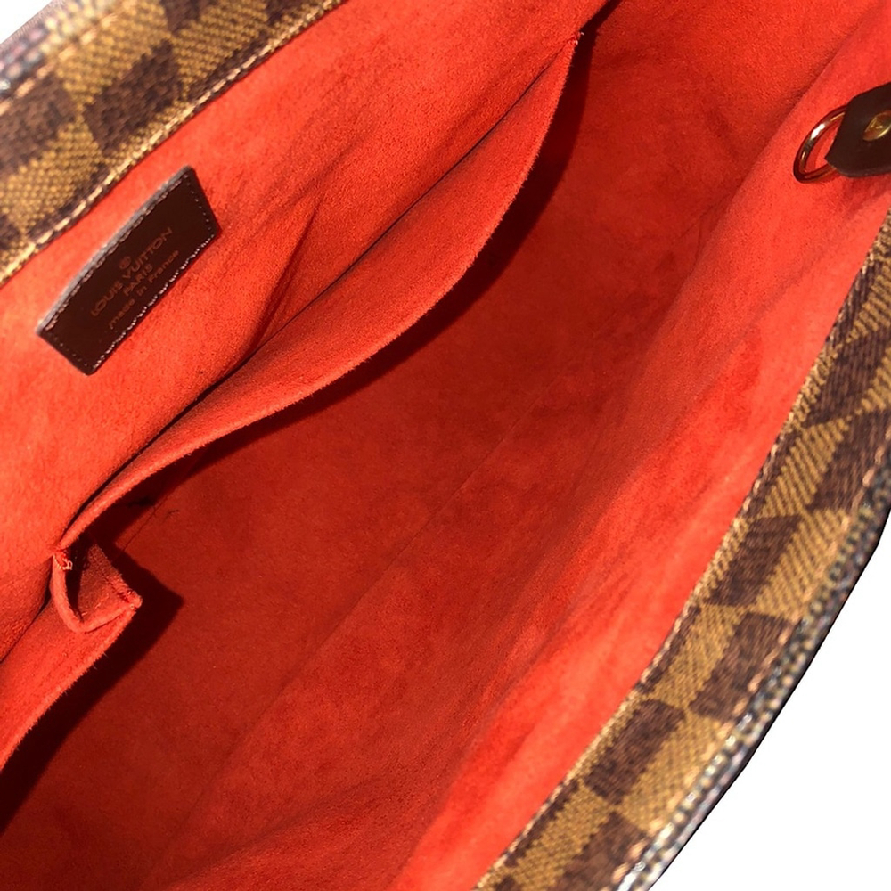 LOUIS VUITTON Damier Ebene PARIOLI Tote Shoulder Bag COMES WITH: DUST BAG, COA - Picture 7 of 17